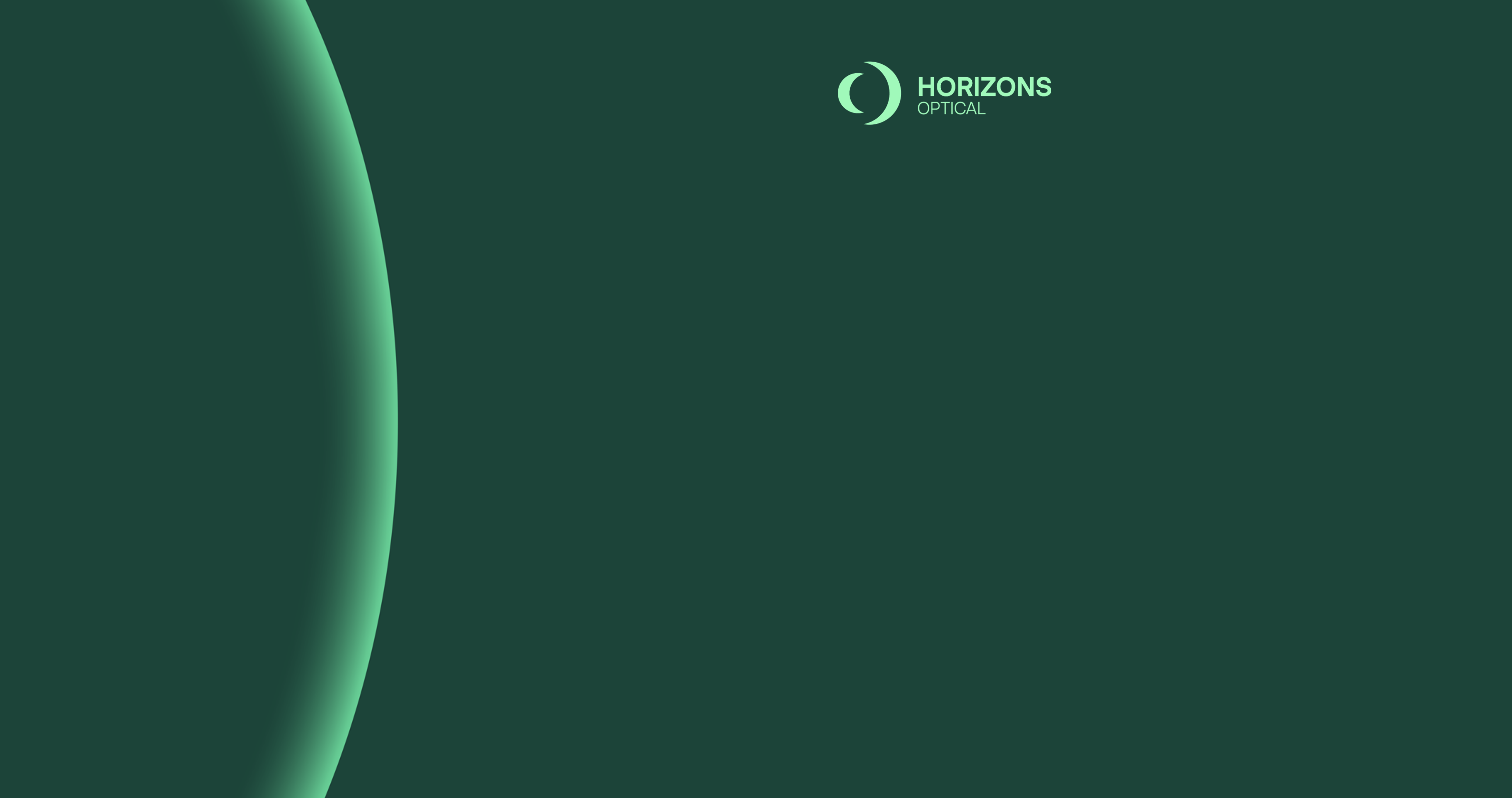 PRODUTO À PESSOA: O NOVO VISUAL DA HORIZONS OPTICAL